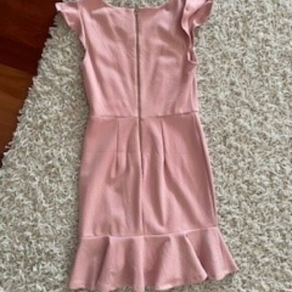 Miss Behave Girls Size 14 Light Pink Fiona Ruffle Dress NEW - Picture 3 of 9
